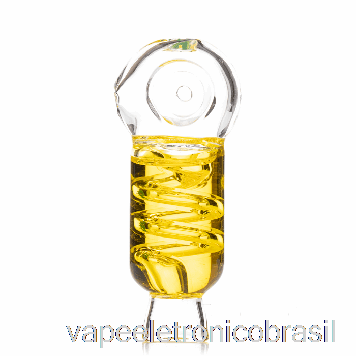 Vape Recarregável Lodo Colher Criocongelável Amarelo